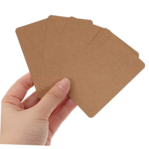 VILLCASE 100 Stück Teiliges DIY Blanko Karteikarten Doppelseitig Beschreibbar aus Kraftpapier Vielseitige und Grußkarten für Schule Büro Kreativgestaltung und Tägliche Organisation VILLCASE 100 Stück Teiliges DIY Blanko Karteikarten Doppelseitig Beschreibbar aus Kraftpapier Vielseitige und Grußkarten für Schule Büro Kreativgestaltung und Tägliche Organisation von VILLCASE