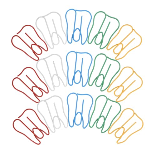 VILLCASE 100 Stück Teiliges Zahnförmige Metall-büroklammern Kleine Dekorative Clips für Büro Schule und Zuhause Vielseitige Papierhalter als Lesezeichen Memo Foto-clips VILLCASE 100 Stück Teiliges Zahnförmige Metall-büroklammern Kleine Dekorative Clips für Büro Schule und Zuhause Vielseitige Papierhalter als Lesezeichen Memo Foto-clips von VILLCASE