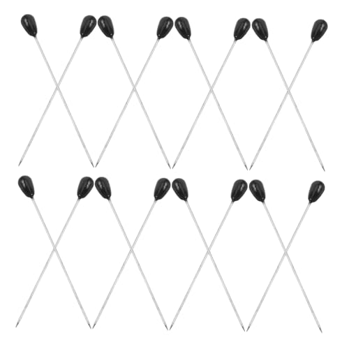 VILLCASE 100 Stück Wasserfall Perlenkopf Stecknadeln für Näh und Bastelprojekte Große Sicherheitsnadeln für Stoffverarbeitung und DIY Dekoration für Quilting und Präzises Arbeiten VILLCASE 100 Stück Wasserfall Perlenkopf Stecknadeln für Näh und Bastelprojekte Große Sicherheitsnadeln für Stoffverarbeitung und DIY Dekoration für Quilting und Präzises Arbeiten von VILLCASE