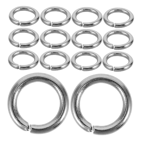 VILLCASE 1000 Stück Schmuckherstellung von Armbändern und Glatte Oberfläche Vielseitig Einsetzbar Geeignet für Kreative Projekte von VILLCASE