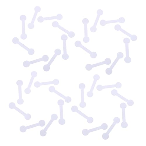 VILLCASE 1000 Stück Weiße Schmuck Preisschilder Selbstklebend Hantel-form Preisetiketten für Halskette Ring Armband Schmuck-identifikationsaufkleber zur Eleganten Verkaufspräsentation VILLCASE 1000 Stück Weiße Schmuck Preisschilder Selbstklebend Hantel-form Preisetiketten für Halskette Ring Armband Schmuck-identifikationsaufkleber zur Eleganten Verkaufspräsentation von VILLCASE