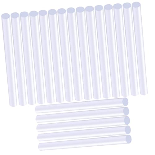 VILLCASE 100Stücke Heißklebesticks Transparent Umweltfreundliches Für DIY Reparatur Basteln Und Dekoration Hohe Haftkraft Schnelltrocknend VILLCASE 100Stücke Heißklebesticks Transparent Umweltfreundliches Für DIY Reparatur Basteln Und Dekoration Hohe Haftkraft Schnelltrocknend von VILLCASE