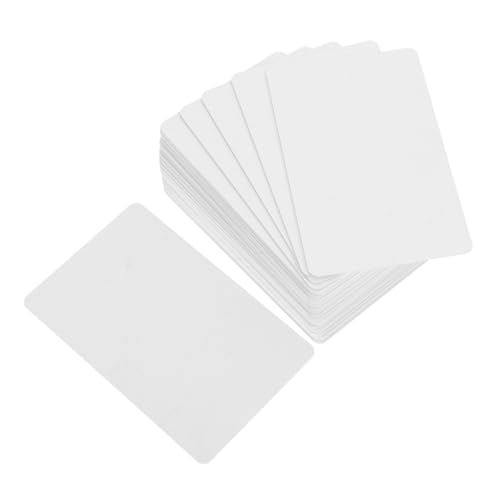VILLCASE Blanko-pvc-karten 100 Stück Beidseitig Bedruckbare Id-karten Visitenkartenrohlinge Glatte Kanten VILLCASE Blanko-pvc-karten 100 Stück Beidseitig Bedruckbare Id-karten Visitenkartenrohlinge Glatte Kanten von VILLCASE