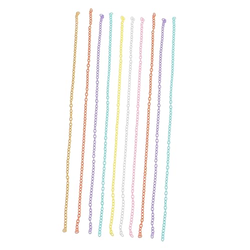VILLCASE 10st Kunststoffkette Gliederkette Aus Kunststoff Kette Für Diy Ketten Für Halsketten Kabel Gliederkette Armband Armbänder in Großen Mengen Handschmuck Lieferungen Plastik Acryl VILLCASE 10st Kunststoffkette Gliederkette Aus Kunststoff Kette Für Diy Ketten Für Halsketten Kabel Gliederkette Armband Armbänder in Großen Mengen Handschmuck Lieferungen Plastik Acryl von VILLCASE