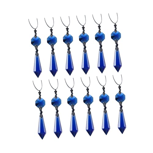VILLCASE 12 STK Prismen Anhänger Sonnenfänger Aus Kristall Weihnachtskristalldekor Kristalle Hängende Tropfen Kronleuchter Eiszapfen Kristalle Klare Glasverzierungen Füllstoff Träne VILLCASE 12 STK Prismen Anhänger Sonnenfänger Aus Kristall Weihnachtskristalldekor Kristalle Hängende Tropfen Kronleuchter Eiszapfen Kristalle Klare Glasverzierungen Füllstoff Träne von VILLCASE