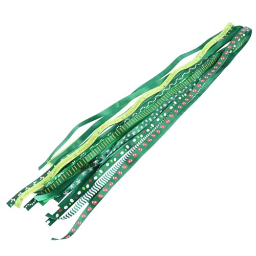 VILLCASE 12 Stück Geschenkverpackungsband geschenkband ribbon christmas dekoration weihnachtsdeco festivalbänder Band umwickeln Weihnachtsdekoration für Polyesterband Weihnachtsband Green VILLCASE 12 Stück Geschenkverpackungsband geschenkband ribbon christmas dekoration weihnachtsdeco festivalbänder Band umwickeln Weihnachtsdekoration für Polyesterband Weihnachtsband Green von VILLCASE