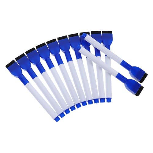 VILLCASE 12 Stück Whiteboard-Stift büromaterial trocken abwischbare Boardmarker Blackboard Dry -Löschstifte Tafelmarker Trocken abwischbare Marker für Trockenradiermarker Plastik VILLCASE 12 Stück Whiteboard-Stift büromaterial trocken abwischbare Boardmarker Blackboard Dry -Löschstifte Tafelmarker Trocken abwischbare Marker für Trockenradiermarker Plastik von VILLCASE
