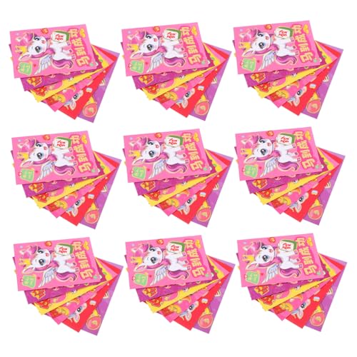 VILLCASE 120 Stück Jahr Des Pferdes Rote Umschläge aus Papier mit Glatter Oberfläche Festliche Karton-lucky-money-taschen für Chinesisches Neujahrsfest Geburtstag Hochzeit Vietnamesische VILLCASE 120 Stück Jahr Des Pferdes Rote Umschläge aus Papier mit Glatter Oberfläche Festliche Karton-lucky-money-taschen für Chinesisches Neujahrsfest Geburtstag Hochzeit Vietnamesische von VILLCASE