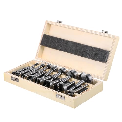 VILLCASE 15 Stück Lochsägen für die Holzbearbeitung Ries langweilig Schnecke offen Holzarbeiter Werkzeug Lochreibahlen Bohrer für die Holzbearbeitung Lochöffner Stahl Silver VILLCASE 15 Stück Lochsägen für die Holzbearbeitung Ries langweilig Schnecke offen Holzarbeiter Werkzeug Lochreibahlen Bohrer für die Holzbearbeitung Lochöffner Stahl Silver von VILLCASE