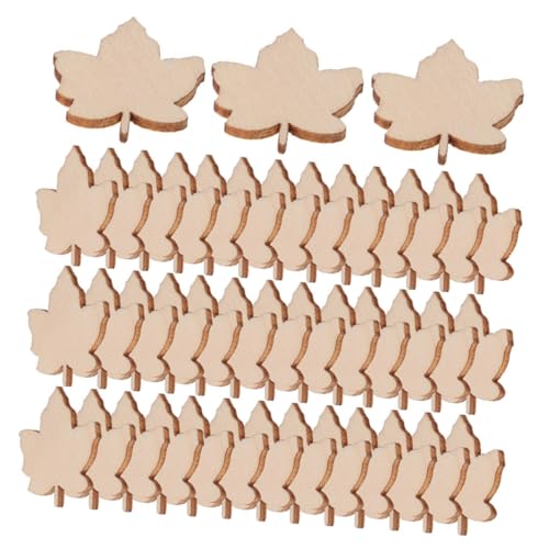 VILLCASE 150 Stück Holz Ahornblatt Ausschnitte Unvollendete für Diy Projekte Malbare Herbstdekorationen für Erntedankfest Kreative Bastelbedarf für Zuhause VILLCASE 150 Stück Holz Ahornblatt Ausschnitte Unvollendete für Diy Projekte Malbare Herbstdekorationen für Erntedankfest Kreative Bastelbedarf für Zuhause von VILLCASE