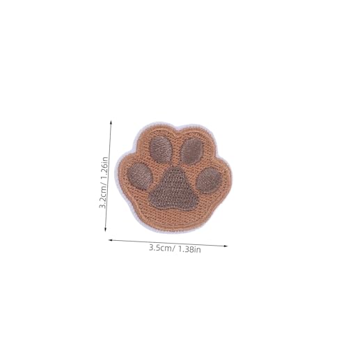VILLCASE 16 Stück Teiliges Selbstklebende Tierpfoten Stoffaufnäher Bestickte Pfotenabdruck Patches zum Aufbügeln und Aufnähen Waschbeständig DIY Dekoration für Kleidung Taschen Hüte VILLCASE 16 Stück Teiliges Selbstklebende Tierpfoten Stoffaufnäher Bestickte Pfotenabdruck Patches zum Aufbügeln und Aufnähen Waschbeständig DIY Dekoration für Kleidung Taschen Hüte von VILLCASE
