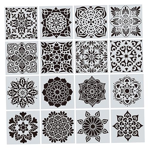 VILLCASE 16 Stück Zeichnungsvorlage Lineal Zeichnungen Schablone Handwerk mehrere Boden Malerei Herstellung Wände für groß kunststofffliesenvorlage Wandvorlage das Haustier VILLCASE 16 Stück Zeichnungsvorlage Lineal Zeichnungen Schablone Handwerk mehrere Boden Malerei Herstellung Wände für groß kunststofffliesenvorlage Wandvorlage das Haustier von VILLCASE
