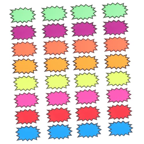 VILLCASE 160 Stück Neon Preisschilder Fluoreszierende Verkaufsetiketten für Einzelhandel Wiederverwendbar und Benutzerfreundlich Wetterfest für Supermärkte und Geschäfte VILLCASE 160 Stück Neon Preisschilder Fluoreszierende Verkaufsetiketten für Einzelhandel Wiederverwendbar und Benutzerfreundlich Wetterfest für Supermärkte und Geschäfte von VILLCASE