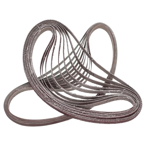 VILLCASE 18 Stück Bandschleifen und Polieren Sandpapier schleifband Bandschleifer Zubehör schleifpapier set Schleifgürtel Fingerschleifer Mini-Bandschleifer Aluminiumoxid Brown VILLCASE 18 Stück Bandschleifen und Polieren Sandpapier schleifband Bandschleifer Zubehör schleifpapier set Schleifgürtel Fingerschleifer Mini-Bandschleifer Aluminiumoxid Brown von VILLCASE