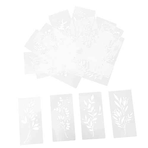 VILLCASE 18 Stück Teiliges Blumenschablonen Wiederverwendbare Schablonen für Diy Kunst Scrapbooking Wanddekoration Präzise Muster für Kreative Projekte VILLCASE 18 Stück Teiliges Blumenschablonen Wiederverwendbare Schablonen für Diy Kunst Scrapbooking Wanddekoration Präzise Muster für Kreative Projekte von VILLCASE
