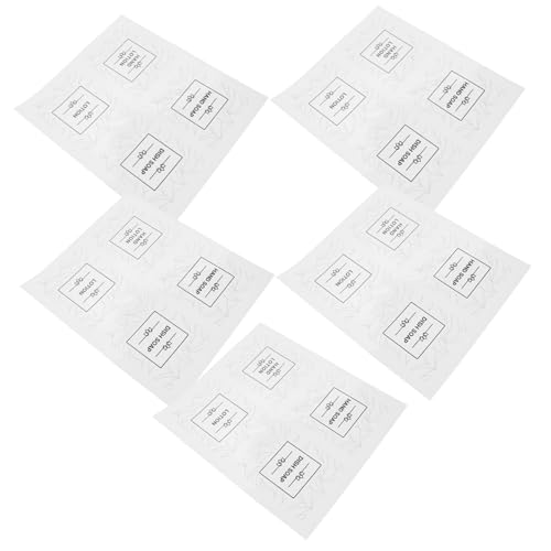 VILLCASE 1Satz Unterflaschenaufkleber für Shampooflaschen Selbstklebende Wasserdichte für Badezimmerprodukte Praktisch zur Organisation und Identifizierung von VILLCASE