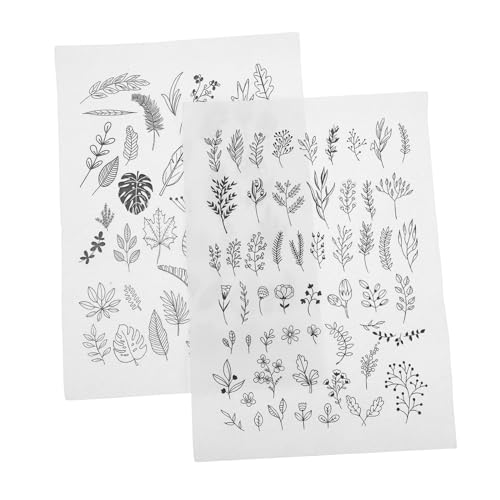 VILLCASE 2 Blätter Stickstabilisator Stabilisator Für Maschinenstickerei Stickgarn Aufwickler Stickerei Für Anfänger-kit Leerer Stickkleber Stickunterlage Sticker Spulenhalter Vlies Weiß VILLCASE 2 Blätter Stickstabilisator Stabilisator Für Maschinenstickerei Stickgarn Aufwickler Stickerei Für Anfänger-kit Leerer Stickkleber Stickunterlage Sticker Spulenhalter Vlies Weiß von VILLCASE
