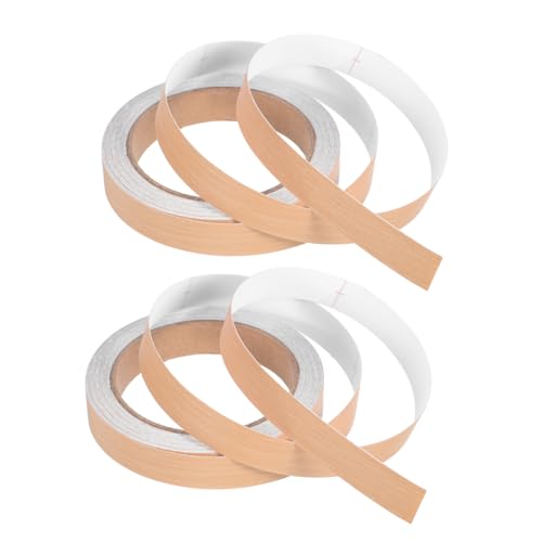 VILLCASE 2 Rollen Holzmaserung Bandenklebeband Selbstklebendes Reparaturband für Möbelkanten für Diy Projekte Möbelverkleidungen und Fußbodenlücken Breit VILLCASE 2 Rollen Holzmaserung Bandenklebeband Selbstklebendes Reparaturband für Möbelkanten für Diy Projekte Möbelverkleidungen und Fußbodenlücken Breit von VILLCASE