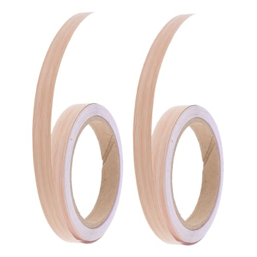 VILLCASE 2 Rollen Holzmaserung Kantenband Selbstklebend zur Möbelrestaurierung Verdeckung von Wandspalten für Stilvolle Dekoration in Küche Wohnzimmer und Büro VILLCASE 2 Rollen Holzmaserung Kantenband Selbstklebend zur Möbelrestaurierung Verdeckung von Wandspalten für Stilvolle Dekoration in Küche Wohnzimmer und Büro von VILLCASE