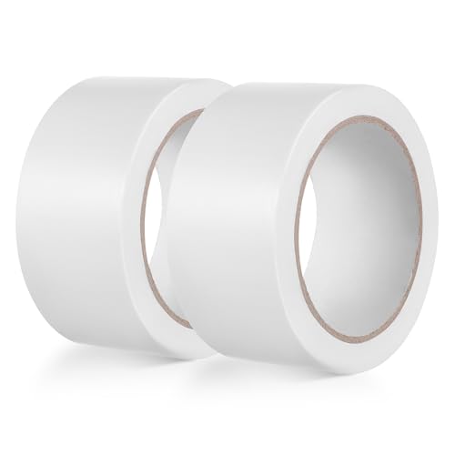 VILLCASE 2 Rollen Wasserdichtes Klebeband Trockenbauband Teppichband Teppichband Für Teppich Nicht Reflektierendes Bühnenband Kein Rückstandsband Duct Tape Strapazierfähig Robustes von VILLCASE