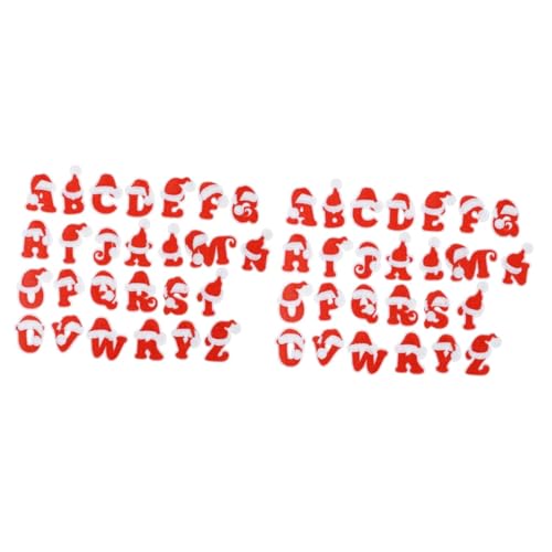 VILLCASE 2 Sätze Buchstabenflecken Flicken Für Bekleidung Stickerei Brief Nähen Tuch Weihnachtskopfbedeckung Hussen Weihnachten Flicken Für Hosen Männer Patches Filzstoff Rot 26 Stücke * 2 VILLCASE 2 Sätze Buchstabenflecken Flicken Für Bekleidung Stickerei Brief Nähen Tuch Weihnachtskopfbedeckung Hussen Weihnachten Flicken Für Hosen Männer Patches Filzstoff Rot 26 Stücke * 2 von VILLCASE
