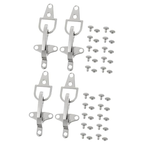 VILLCASE 2 Sätze Gürtelschnalle Mantelschnalle Verschlusshalterung für Poncho jackenverschluss Mantelverschluss Knebelschnalle für Windjacke Kleiderverschlussschnalle Zinklegierung Silver VILLCASE 2 Sätze Gürtelschnalle Mantelschnalle Verschlusshalterung für Poncho jackenverschluss Mantelverschluss Knebelschnalle für Windjacke Kleiderverschlussschnalle Zinklegierung Silver von VILLCASE