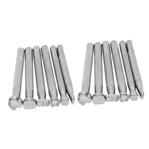 VILLCASE 2 Sätze Leder-gravur-druck Werkzeuge Carving Handwerk Briefmarken Stempeln Bausätze Hersteller Schnitzwerkzeuge Herstellung Lederprägeform Silver Legierter Stahl 6 Stück * 2 VILLCASE 2 Sätze Leder-gravur-druck Werkzeuge Carving Handwerk Briefmarken Stempeln Bausätze Hersteller Schnitzwerkzeuge Herstellung Lederprägeform Silver Legierter Stahl 6 Stück * 2 von VILLCASE
