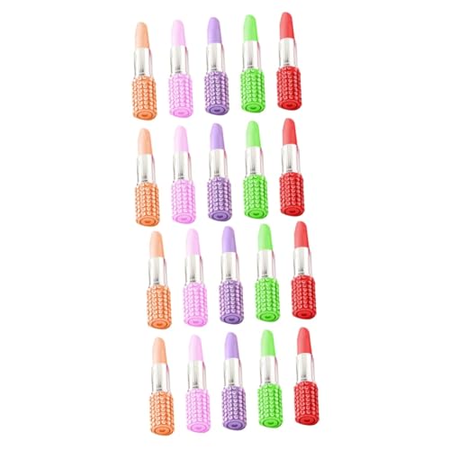 VILLCASE 2 Sätze Lippenstift Kugelschreiber Kreative Schöne Ballpoint Stifte Lippenstift Form Für Zuhause Schule Und Geschäfte Mixed Color 10 Stück * 2 VILLCASE 2 Sätze Lippenstift Kugelschreiber Kreative Schöne Ballpoint Stifte Lippenstift Form Für Zuhause Schule Und Geschäfte Mixed Color 10 Stück * 2 von VILLCASE