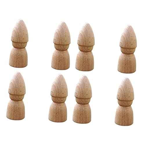 VILLCASE 2 Sätze Puppenspielzeug Winziges Basteln Für Bastelsets Für Bastelmaterial Für Kinderspielzeug Bemalen Sie Eine Diy Puppe Holzpuppe Hölzern 4 Stück * 2 VILLCASE 2 Sätze Puppenspielzeug Winziges Basteln Für Bastelsets Für Bastelmaterial Für Kinderspielzeug Bemalen Sie Eine Diy Puppe Holzpuppe Hölzern 4 Stück * 2 von VILLCASE