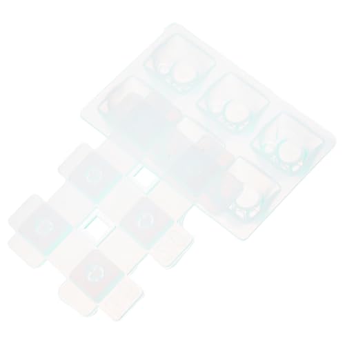 VILLCASE 2 Sätze Silikon Tastenkappen Formen Diy Epoxidharz Gießformen für Kreative Transparente Tastenkappen für Mechanische Gaming Tastaturen Kompatibel mit Allen Modellen von VILLCASE