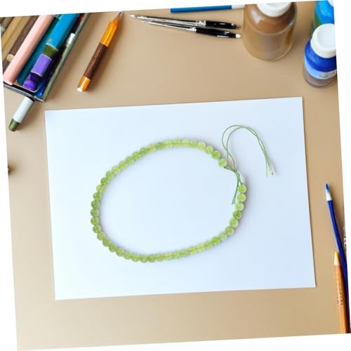 VILLCASE 2 Saiten Natürliche Grüne Achatperlen Rund Stränge Lose Schmuckperlen für DIY Armbänder Halsketten Bastelzubehör Langlebig und Vielseitig für Individuelle Schmuckgestaltung VILLCASE 2 Saiten Natürliche Grüne Achatperlen Rund Stränge Lose Schmuckperlen für DIY Armbänder Halsketten Bastelzubehör Langlebig und Vielseitig für Individuelle Schmuckgestaltung von VILLCASE