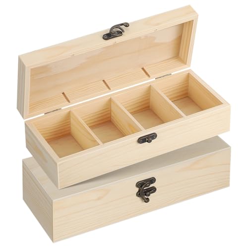 VILLCASE 2 Stück Karteikasten Holz, A8 Aarteikarten Box Holz, 25x9.5x6.5cm, Klassische Lernkarteibox für Büro, Schulen und Heim VILLCASE 2 Stück Karteikasten Holz, A8 Aarteikarten Box Holz, 25x9.5x6.5cm, Klassische Lernkarteibox für Büro, Schulen und Heim von VILLCASE