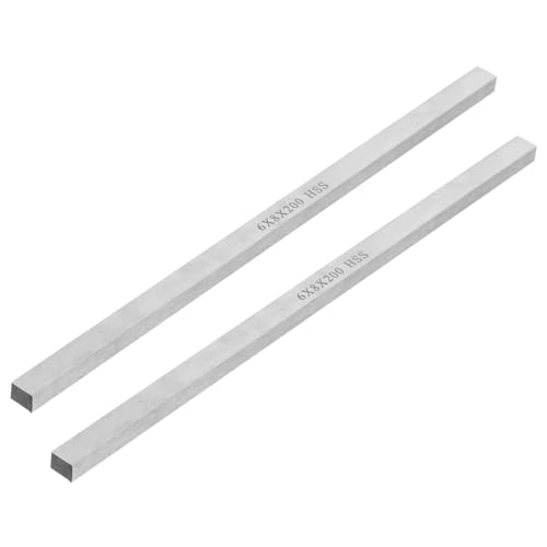 VILLCASE 2 Stück Messer Leer Hobby Messerstahl Aktie Handwerk Für Herstellung Metallplatte Stahlhacker Küche Edelstahl Besteck Schmiedewerkzeuge Honstahl Hochgeschwindigkeitsstahl Silber VILLCASE 2 Stück Messer Leer Hobby Messerstahl Aktie Handwerk Für Herstellung Metallplatte Stahlhacker Küche Edelstahl Besteck Schmiedewerkzeuge Honstahl Hochgeschwindigkeitsstahl Silber von VILLCASE