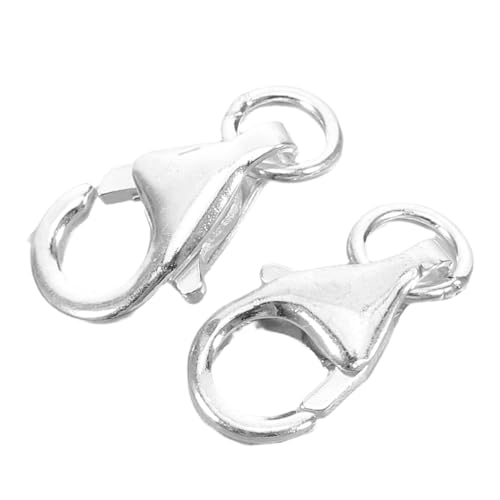 VILLCASE 2 Stück Metall Lobster Clips für Schmuckherstellung Verbindungsbeschläge für und Armbänder für Diy Projekte und Besondere Anlässe von VILLCASE