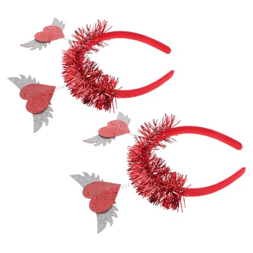 VILLCASE 2 Stück Stirnband party zubehör hochzeit dekoration valentinstag dekoration valentinstag Valentinstag Haarband valentinstag haarbänder Haarband zum Valentinstag Stoff rot VILLCASE 2 Stück Stirnband party zubehör hochzeit dekoration valentinstag dekoration valentinstag Valentinstag Haarband valentinstag haarbänder Haarband zum Valentinstag Stoff rot von VILLCASE