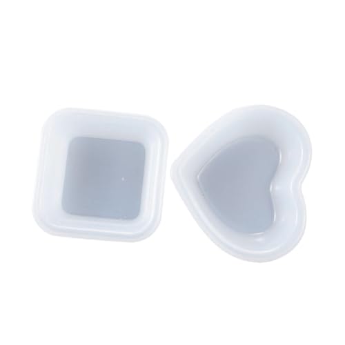 VILLCASE 2 Stück Teiliges Silikon Tray Mold Herz Eckig Langlebig Lebensmittelecht DIY Tablett Gießform für Epoxidharz Kunst Kreative Bastelidee Praktisch und Vielseitig Einsetzbar VILLCASE 2 Stück Teiliges Silikon Tray Mold Herz Eckig Langlebig Lebensmittelecht DIY Tablett Gießform für Epoxidharz Kunst Kreative Bastelidee Praktisch und Vielseitig Einsetzbar von VILLCASE