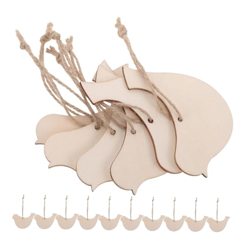 VILLCASE 20 Stück Chip Dekoration Holzvögel Dekor Bemalbare Holzformen Holzornamente Holzscheiben Für DIY Ornamente In Vogelform Bemalbare Holzausschnitte Vogelform Ornament Beige VILLCASE 20 Stück Chip Dekoration Holzvögel Dekor Bemalbare Holzformen Holzornamente Holzscheiben Für DIY Ornamente In Vogelform Bemalbare Holzausschnitte Vogelform Ornament Beige von VILLCASE