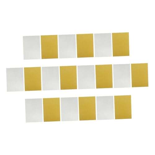 VILLCASE 20 Stück Glitzer Kartons für Diy Projekte Bastelpapiere für Handgemachte Karten Lesezeichen Tags und Kreative Einladungen Gold Silber für Scrapbooking und Bastelideen von VILLCASE