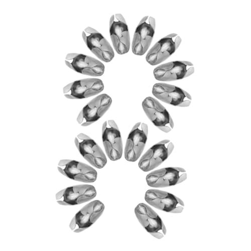 VILLCASE 20 Stück Robuste Diy Schmuckverschlüsse für und Armbänder Hautfreundlich und Rutschfest von VILLCASE