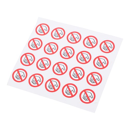 VILLCASE 20 Stück Selbstklebende Sicherheitskennzeichnungen Klare Labels für Maschinen und Geräteschutz Langlebige Materialien VILLCASE 20 Stück Selbstklebende Sicherheitskennzeichnungen Klare Labels für Maschinen und Geräteschutz Langlebige Materialien von VILLCASE