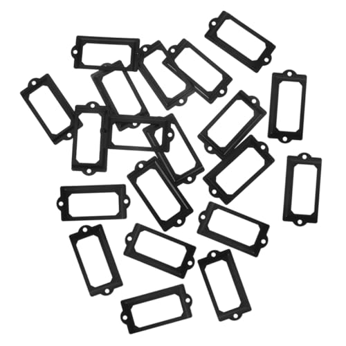VILLCASE 20 Stück Teiliges Namensschild Halter aus Vintage Etikettenrahmen für Büro Schubladen und Regale Stilvolle Beschriftungslösungen für Organisierten Arbeitsplatz VILLCASE 20 Stück Teiliges Namensschild Halter aus Vintage Etikettenrahmen für Büro Schubladen und Regale Stilvolle Beschriftungslösungen für Organisierten Arbeitsplatz von VILLCASE