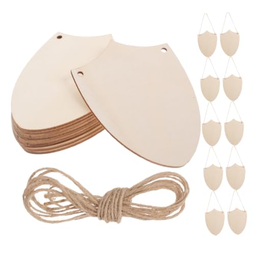 VILLCASE 20 Stück Teiliges Unvollendetes Holzschild Natürliche Holzschild Rohlinge Vielseitig für DIY Basteln Partydekorationen und Heimdekor Langlebiges Material Einzigartige Schildform VILLCASE 20 Stück Teiliges Unvollendetes Holzschild Natürliche Holzschild Rohlinge Vielseitig für DIY Basteln Partydekorationen und Heimdekor Langlebiges Material Einzigartige Schildform von VILLCASE