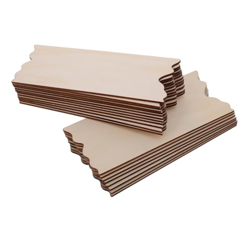 VILLCASE 20 Stück Unbehandelte Holzplaketten für Diy Kunstprojekte Vielseitige Holzschildchen für Hochzeiten Partys und Dekorationen Einfach Aufzuhängen Gestalten VILLCASE 20 Stück Unbehandelte Holzplaketten für Diy Kunstprojekte Vielseitige Holzschildchen für Hochzeiten Partys und Dekorationen Einfach Aufzuhängen Gestalten von VILLCASE
