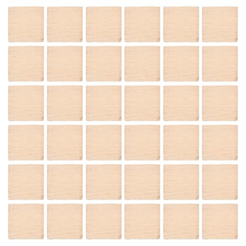 VILLCASE 200 Stück Blanko Holzscheiben für Diy Handwerke Hochzeitsdekorationen und Kunstprojekte Glatte Oberfläche zum Bemalen und Gravieren von VILLCASE
