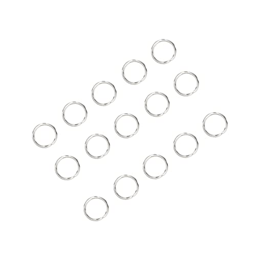 VILLCASE 200 Stück Schlüsselringe Offene Metallringe für Schmuck DIY Leichte und Langlebige Schlüsselanhänger Ringe zum Basteln und Verbinden von Schlüsseln und Anhängern VILLCASE 200 Stück Schlüsselringe Offene Metallringe für Schmuck DIY Leichte und Langlebige Schlüsselanhänger Ringe zum Basteln und Verbinden von Schlüsseln und Anhängern von VILLCASE