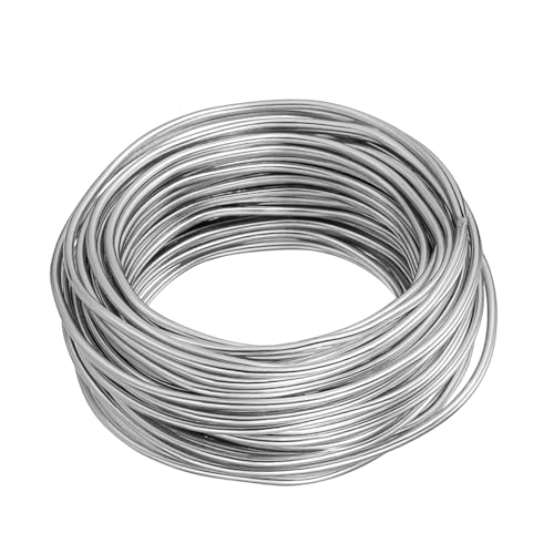 VILLCASE 20M Flexibler Aluminium Basteldraht Weicher Metalldraht für DIY Schmuckherstellung Bastelprojekte und Skulpturen Langlebig Verschleißfest und Leicht VILLCASE 20M Flexibler Aluminium Basteldraht Weicher Metalldraht für DIY Schmuckherstellung Bastelprojekte und Skulpturen Langlebig Verschleißfest und Leicht von VILLCASE