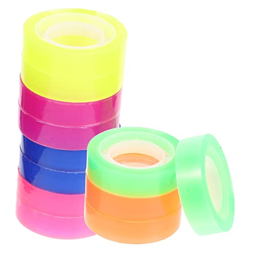 VILLCASE 24 Rollen Farbe Transparentes Klebeband Dekoratives Farbiges Klebeband Dekoratives Abdeckband Durchsichtiges Reparaturband Farbiges Packband Bopp Papier Klebeband Student Mehrzweck VILLCASE 24 Rollen Farbe Transparentes Klebeband Dekoratives Farbiges Klebeband Dekoratives Abdeckband Durchsichtiges Reparaturband Farbiges Packband Bopp Papier Klebeband Student Mehrzweck von VILLCASE