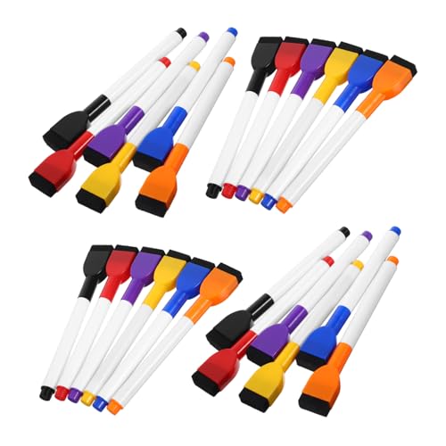 VILLCASE 24 Stück Löschbare Whiteboard Marker Whiteboard Tintenstifte Trocken Abwischbare Stifte Mit Radiergummi Stifte Trocken Abwischbare Marker Zum Schreiben VILLCASE 24 Stück Löschbare Whiteboard Marker Whiteboard Tintenstifte Trocken Abwischbare Stifte Mit Radiergummi Stifte Trocken Abwischbare Marker Zum Schreiben von VILLCASE