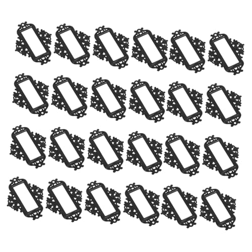 VILLCASE 24 Stück Vintage Metall Etikettenhalter Retro Label Frame für Schubladen Schränke Akten Medizin Schrank Büro Aufbewahrung VILLCASE 24 Stück Vintage Metall Etikettenhalter Retro Label Frame für Schubladen Schränke Akten Medizin Schrank Büro Aufbewahrung von VILLCASE