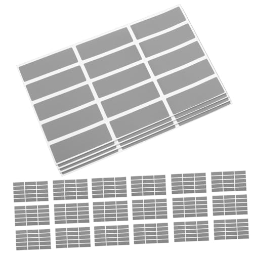 VILLCASE 25 Blatt Scratch Off Sticker Rechteckige Aufkleber mit Überraschungseffekt DIY Belohnungsaufkleber für Events Personalisierbare Etiketten für Einzelhandel und Spiele von VILLCASE